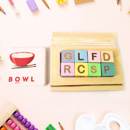 Alphabet spelling puzzle set - toys
