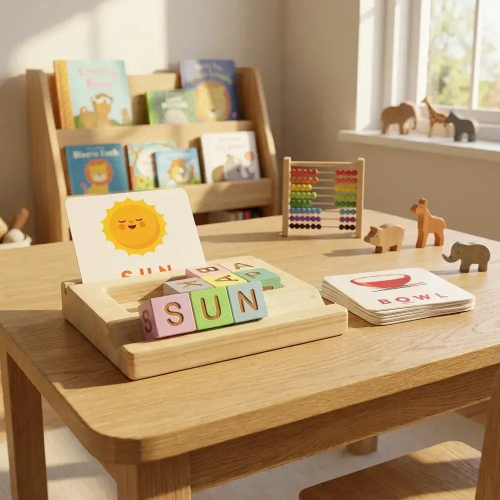 Alphabet spelling puzzle set - toys