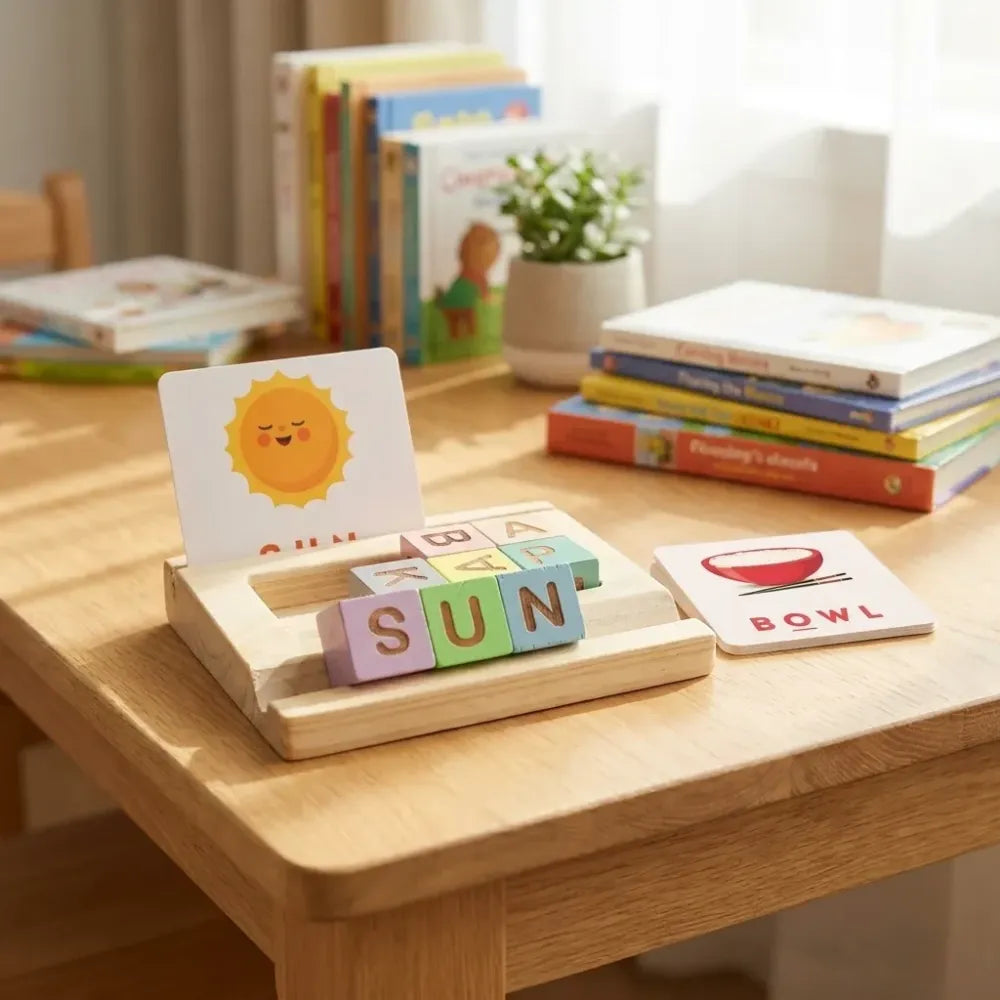 Alphabet spelling puzzle set - toys