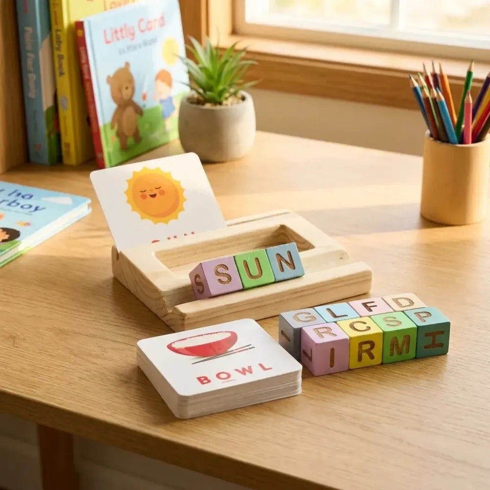 Alphabet spelling puzzle set - toys