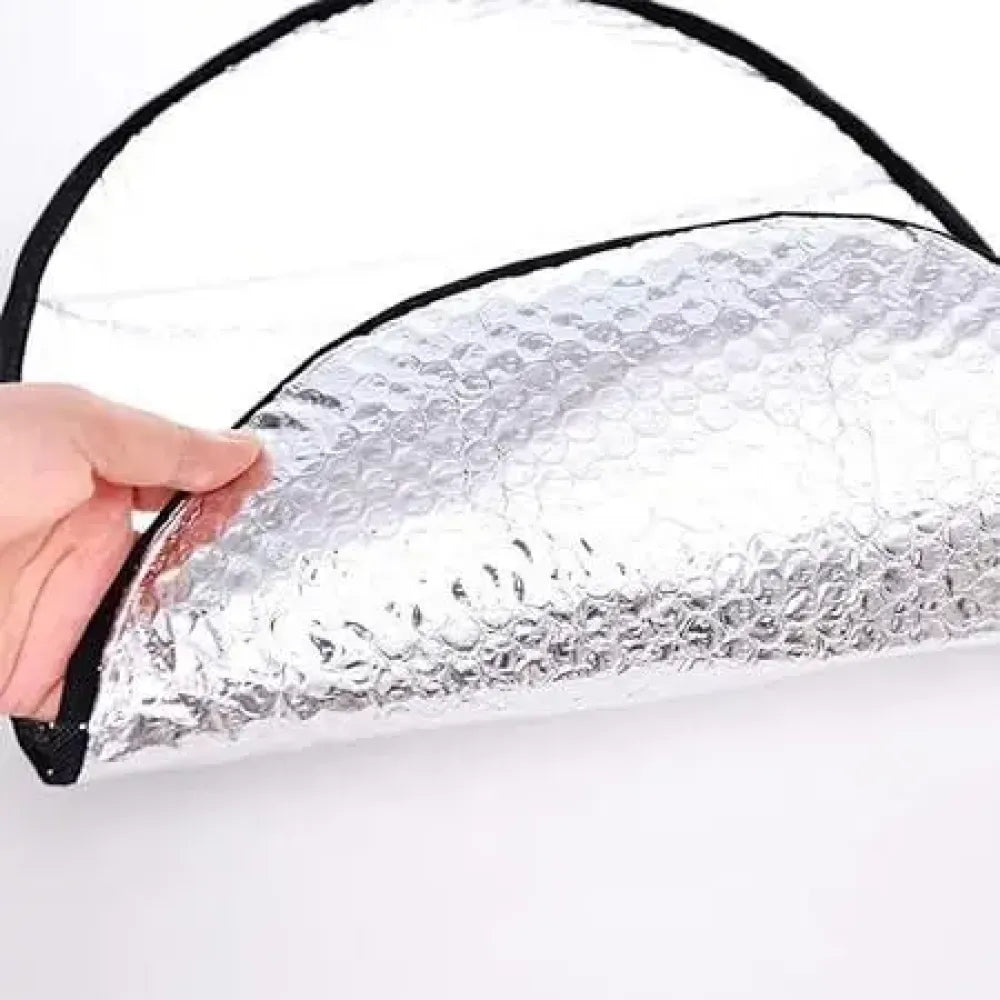 Aluminum foil bike seat cover
