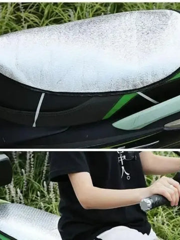 Aluminum Foil Bike Seat Cover