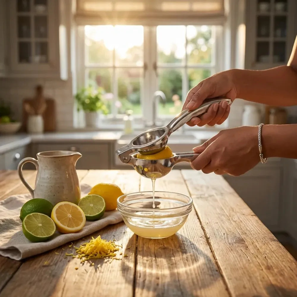 Aluminum lemon squeezer - home & kitchen