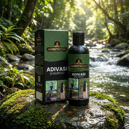 Amritkesh adivasi shampoo – 100ml (pack of 2)