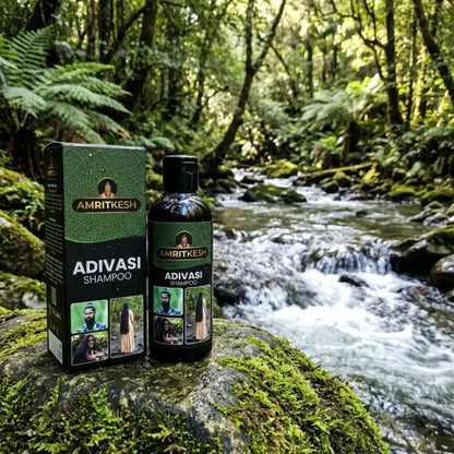 Amritkesh adivasi shampoo – 100ml (pack of 2)