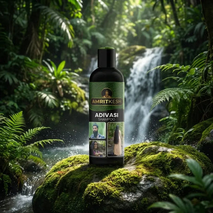 Amritkesh adivasi shampoo – 100ml (pack of 2)