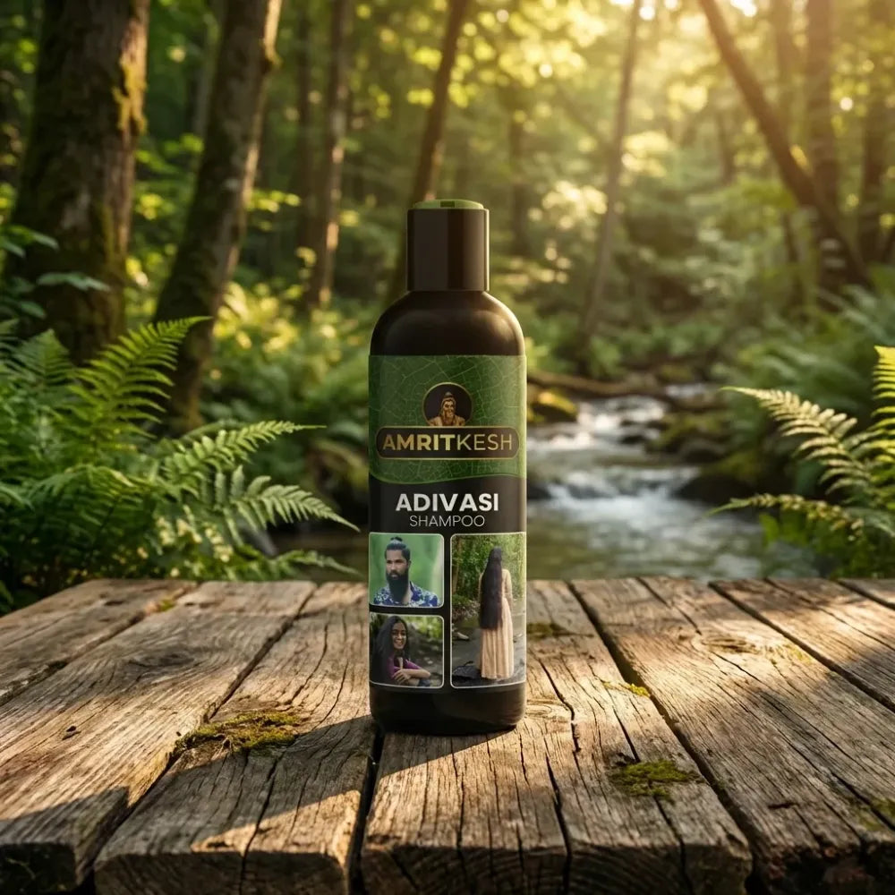 Amritkesh adivasi shampoo – 100ml (pack of 2)