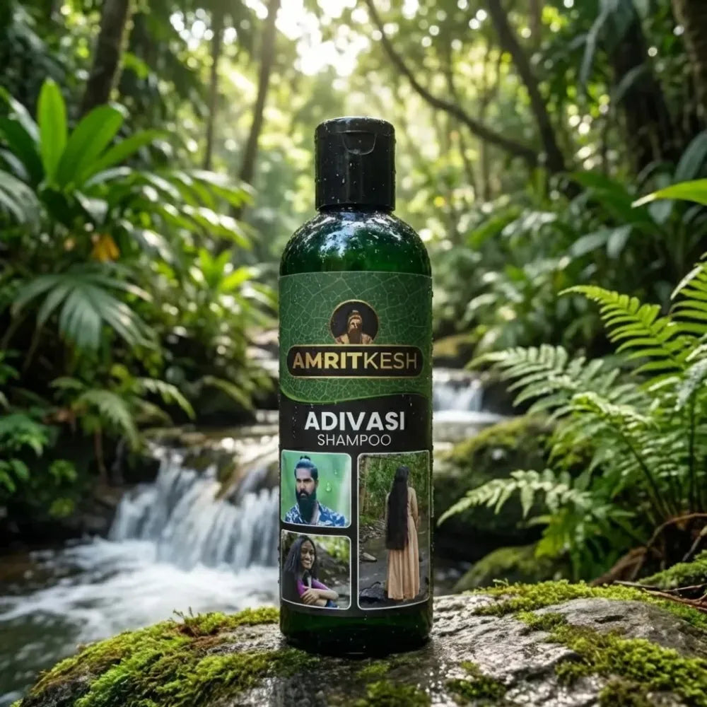 Amritkesh adivasi shampoo – 100ml (pack of 2)