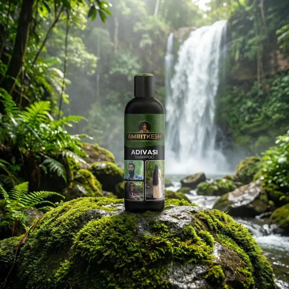 Amritkesh adivasi shampoo – 100ml (pack of 2)