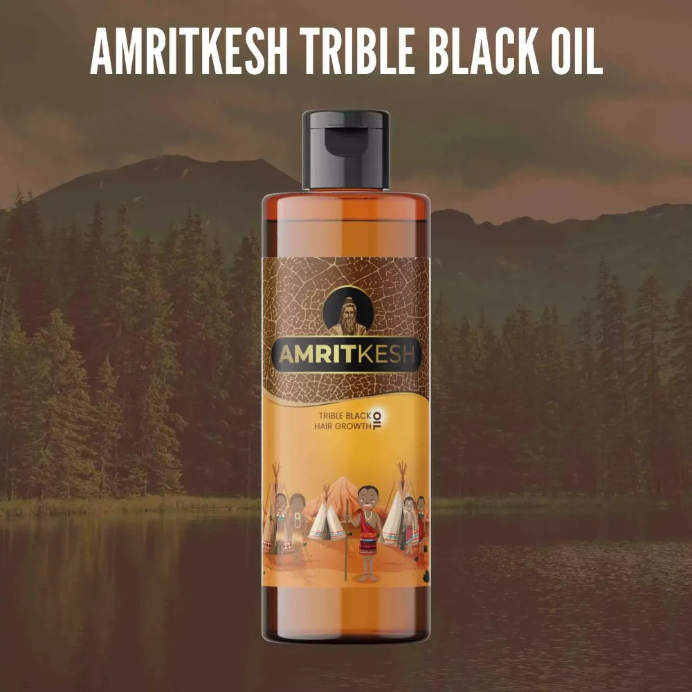 Amritkesh tribal black hair oil