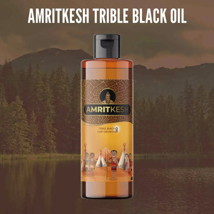 Amritkesh tribal black hair oil - care