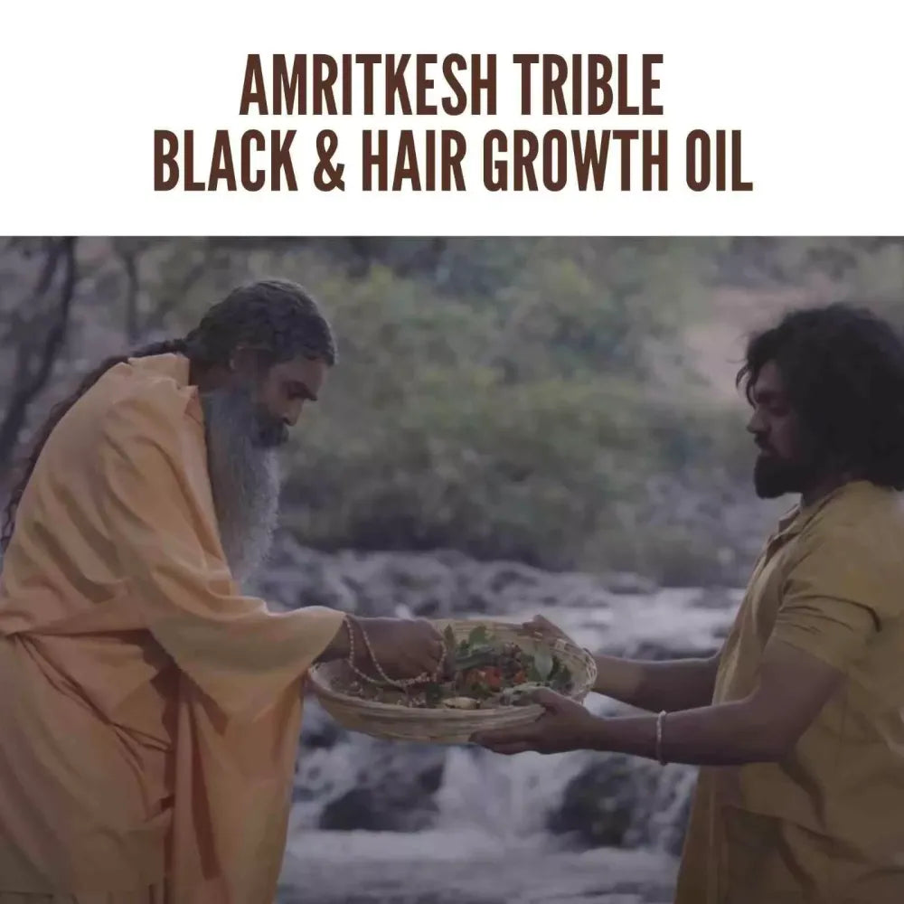 Amritkesh tribal black hair oil - care