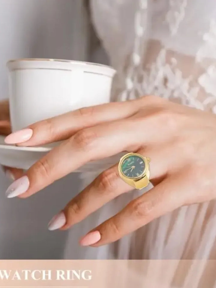 Analog Ring Watch – Unisex