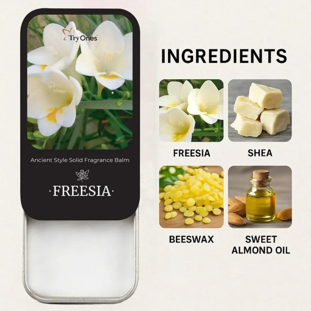 Ancient solid fragrance balm