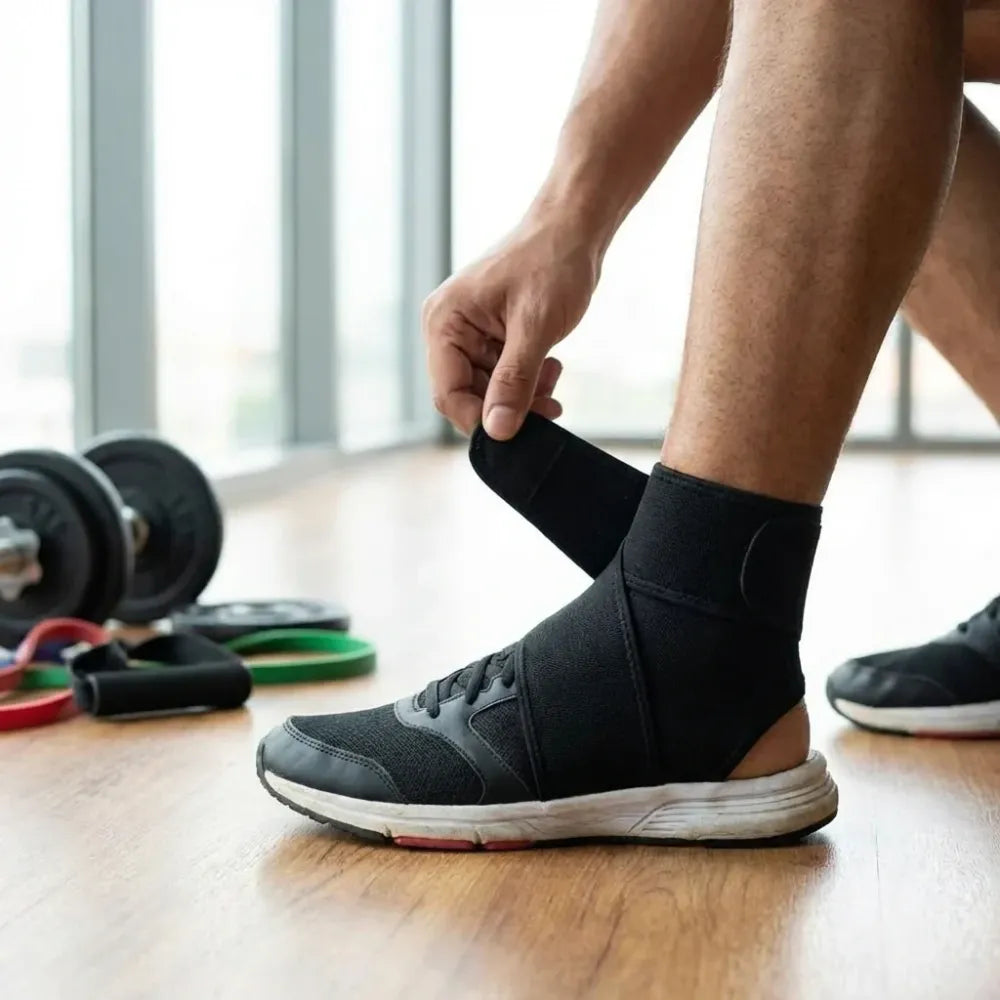 Ankle sprain recovery sleeve