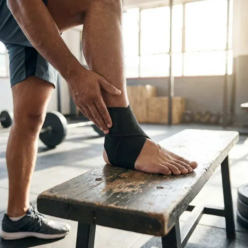 Ankle sprain recovery sleeve