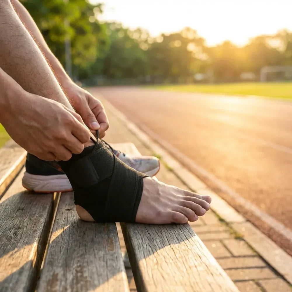 Ankle sprain recovery sleeve
