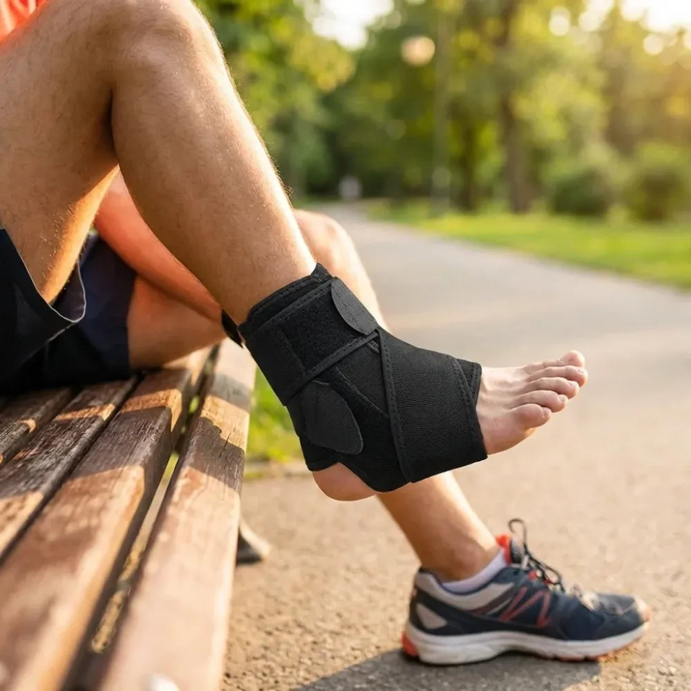 Ankle sprain recovery sleeve