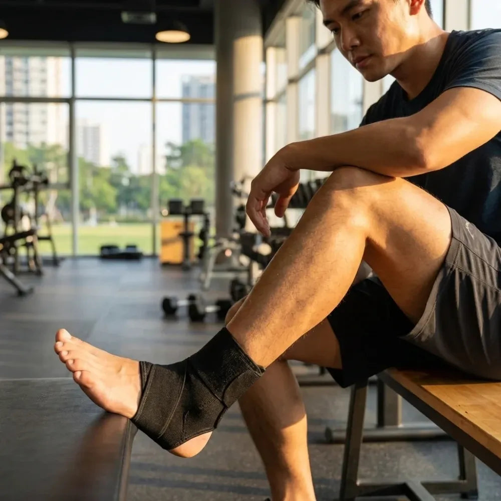 Ankle sprain recovery sleeve