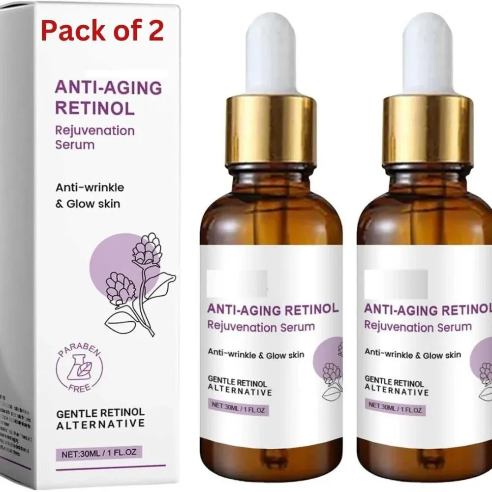 Anti-aging retinol serum 30ml (pack of 2)