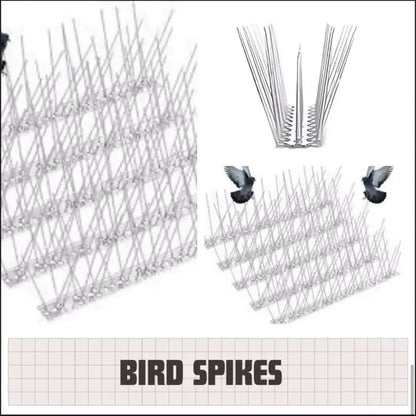 Anti-bird spikes set - home essentials