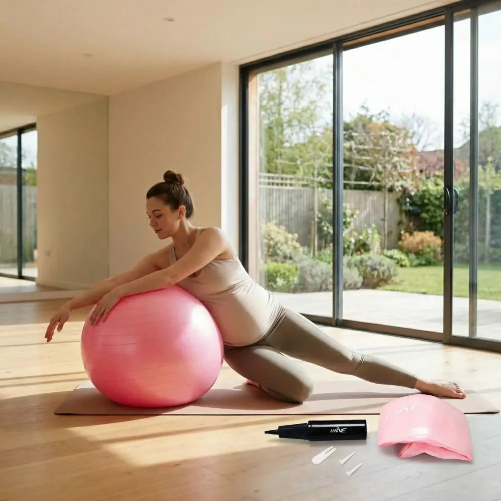 Anti-burst non-slip exercise ball - health care