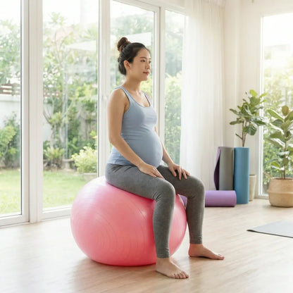 Anti-burst non-slip exercise ball - health care