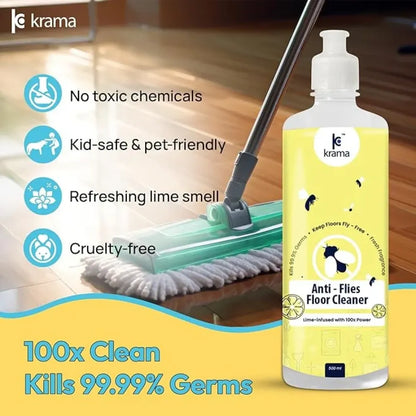 Anti-fly & mosquito floor cleaner – 200ml (pack of 2)