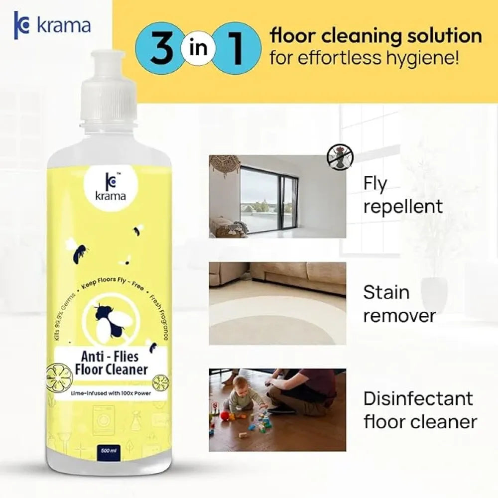 Anti-fly & mosquito floor cleaner – 200ml (pack of 2)