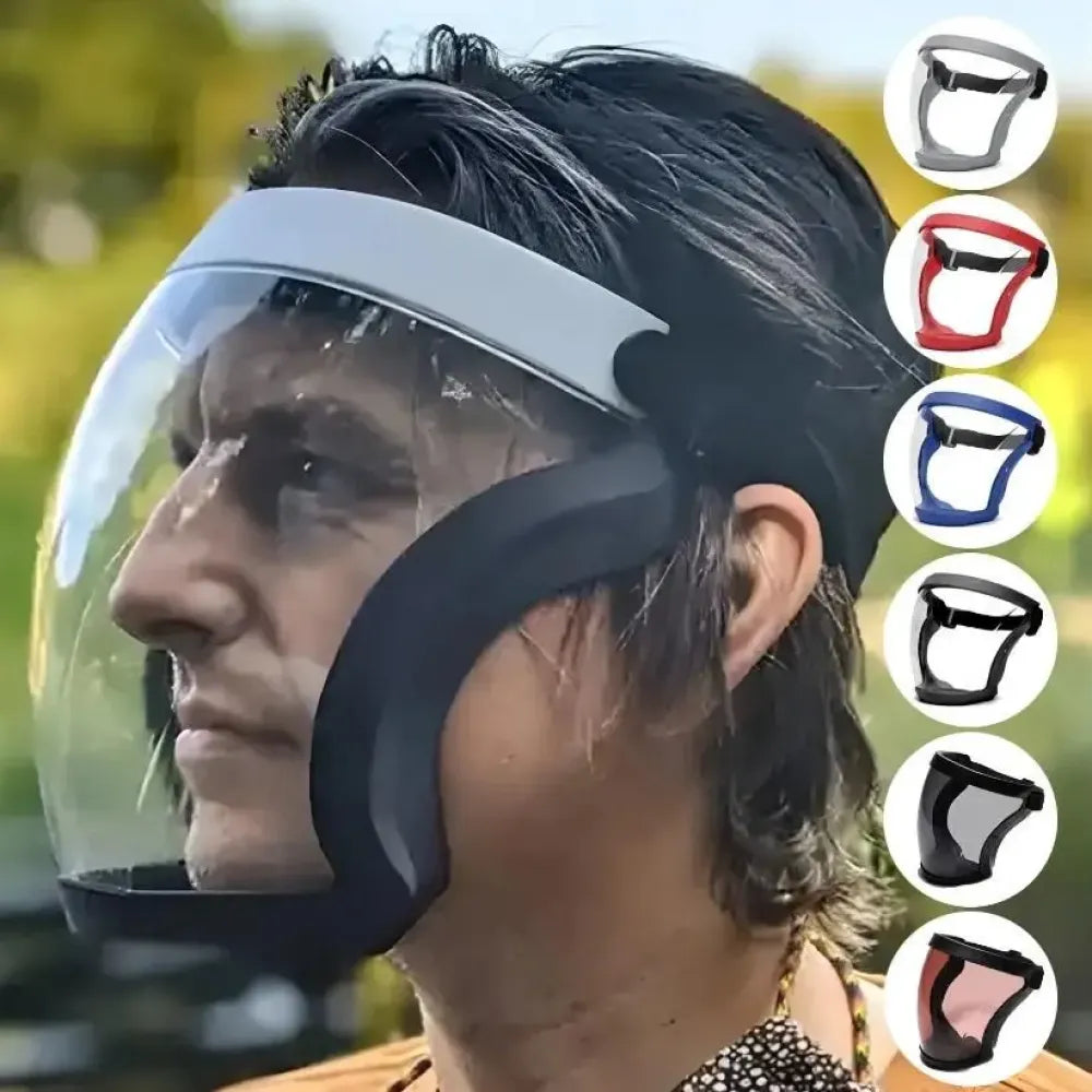 Anti-fog full face shield - car and bike accessories