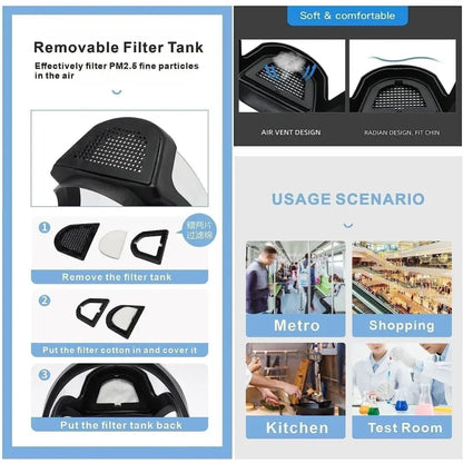 Anti-fog full face shield - car and bike accessories