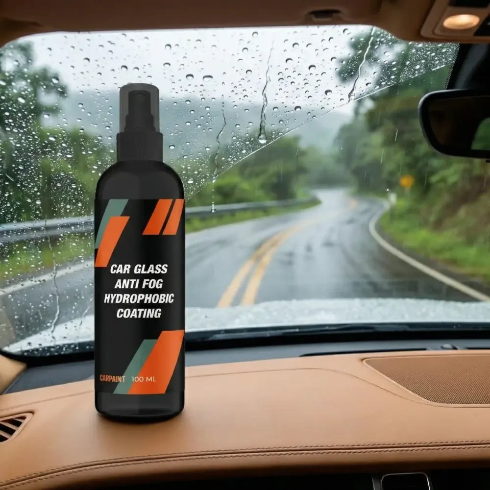 Anti-fog glass coating - car and bike accessories