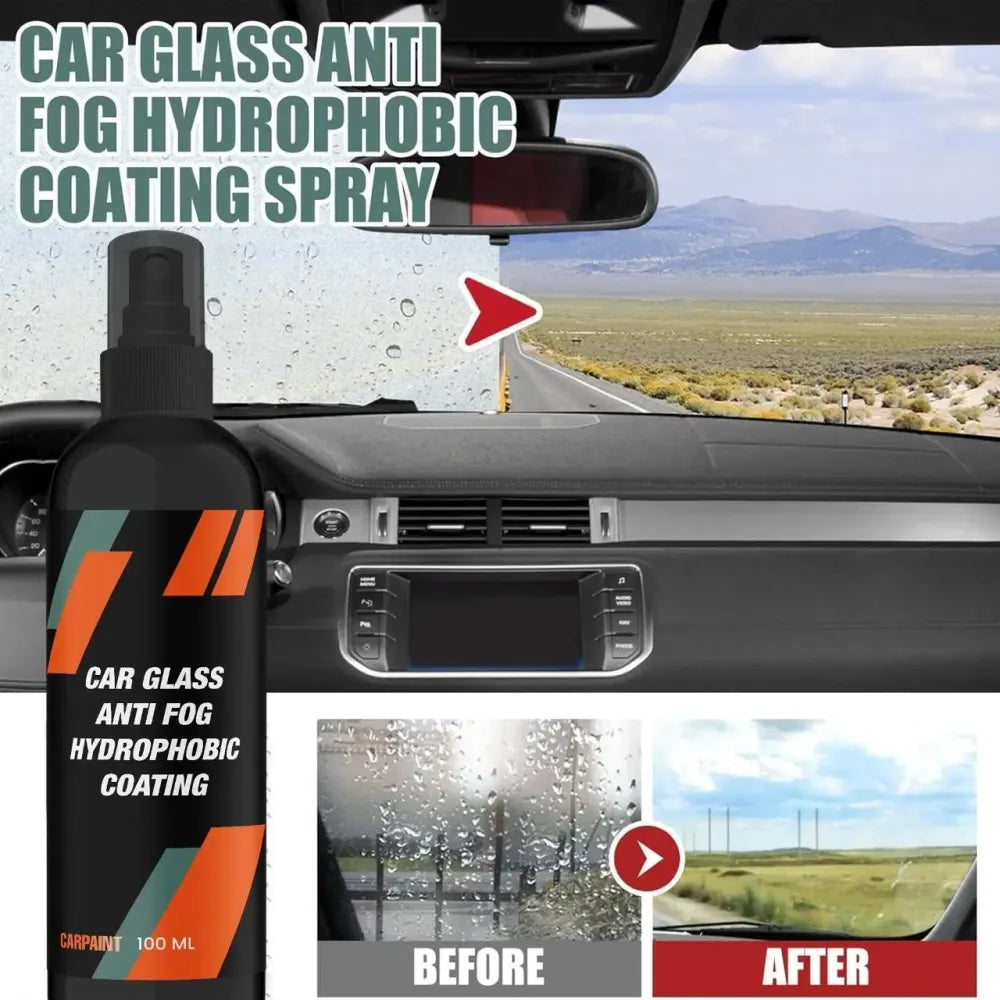 Anti-fog glass coating - car and bike accessories