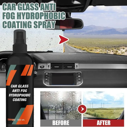 Anti-fog glass coating - car and bike accessories