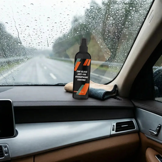 Anti-fog glass coating - car and bike accessories