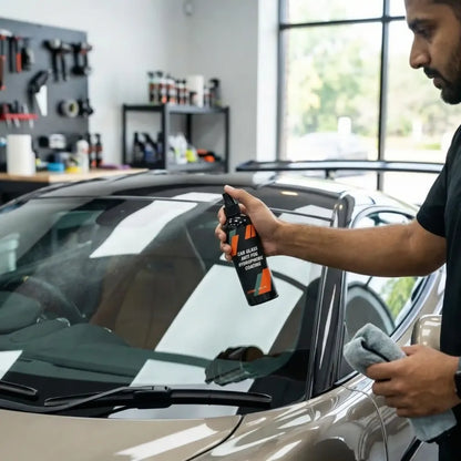 Anti-fog glass coating - car and bike accessories