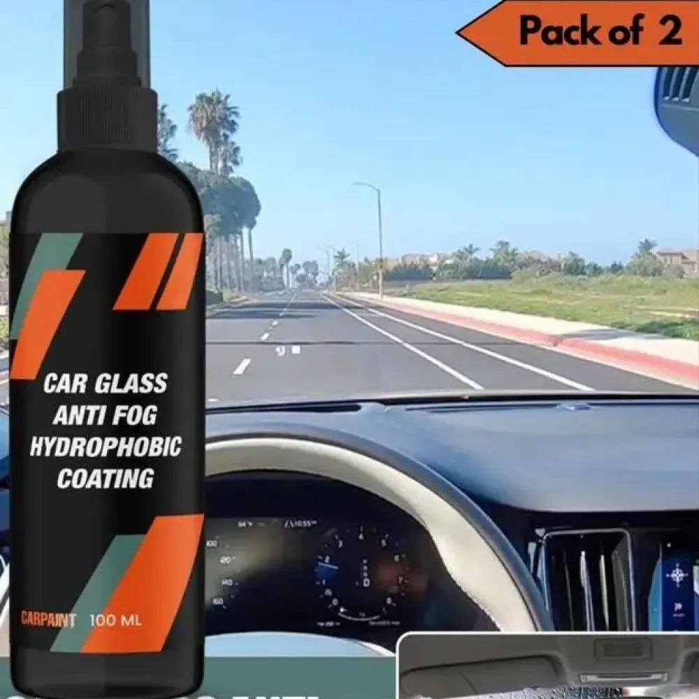 Anti-fog glass coating - car and bike accessories