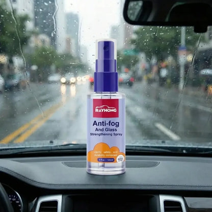 Anti-fog glass strengthener spray - car and bike accessories