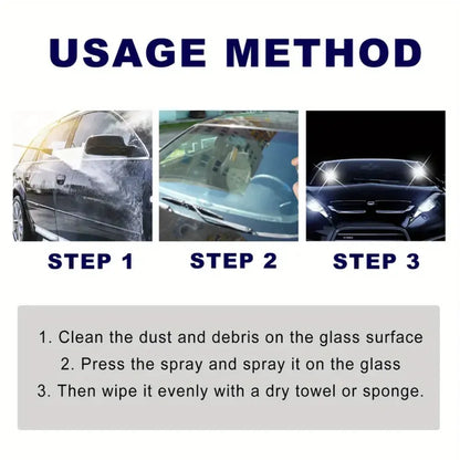 Anti-fog glass strengthener spray - car and bike accessories