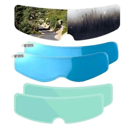 Anti-fog helmet shield film - car and bike accessories