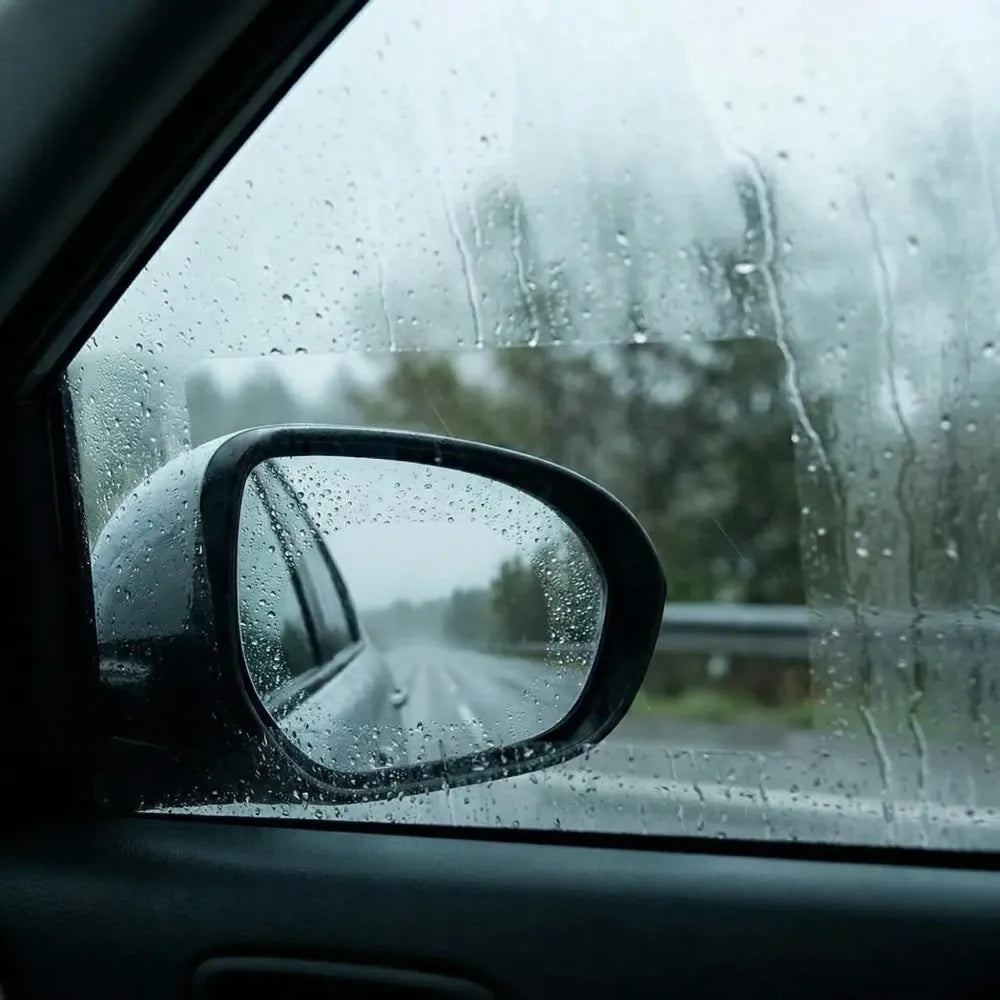 Anti-fog mirror films - car and bike accessories