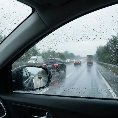 Anti-fog mirror films - car and bike accessories