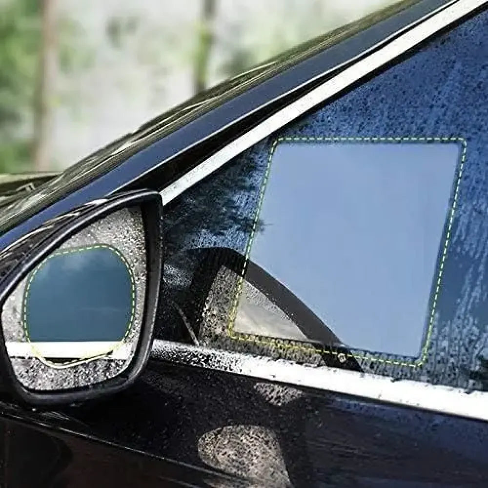 Anti-fog mirror films - car and bike accessories