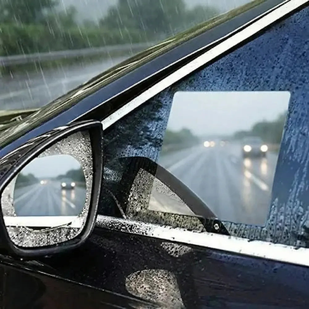 Anti-fog mirror films - car and bike accessories