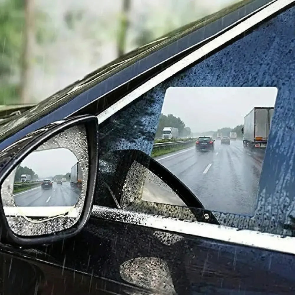 Anti-fog mirror films - car and bike accessories