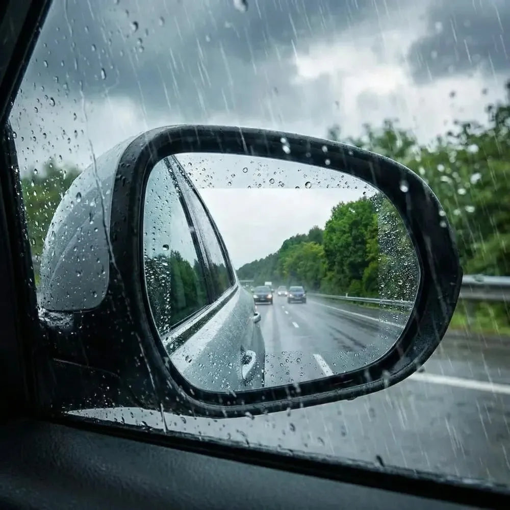 Anti-fog mirror films - car and bike accessories