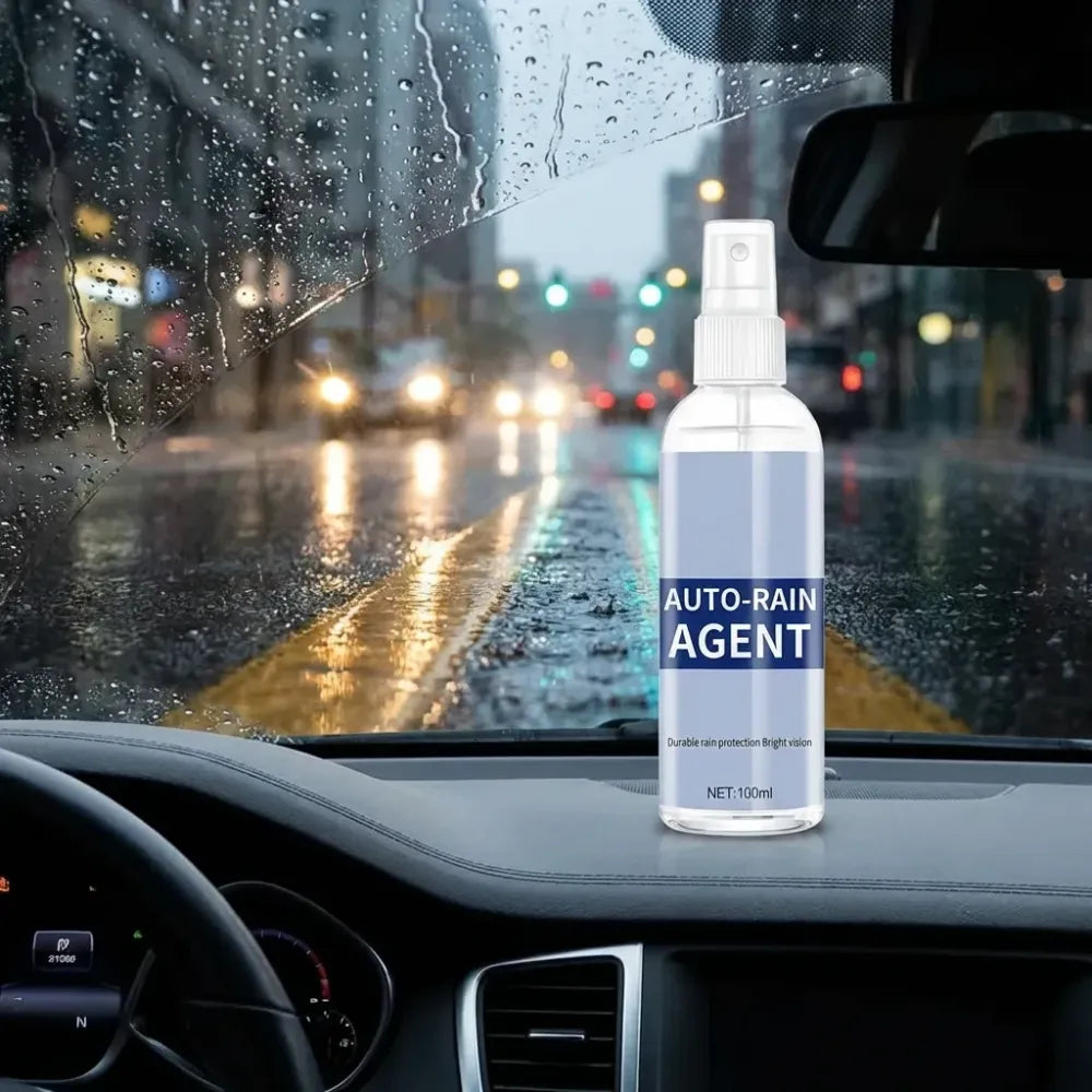 Anti-fog rainproof spray - car and bike accessories