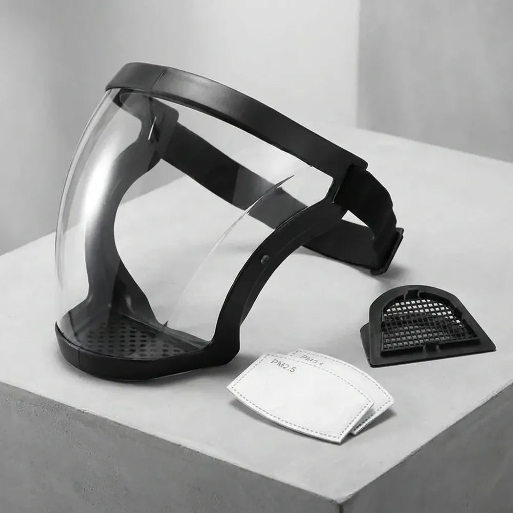 Anti-fog transparent face mask