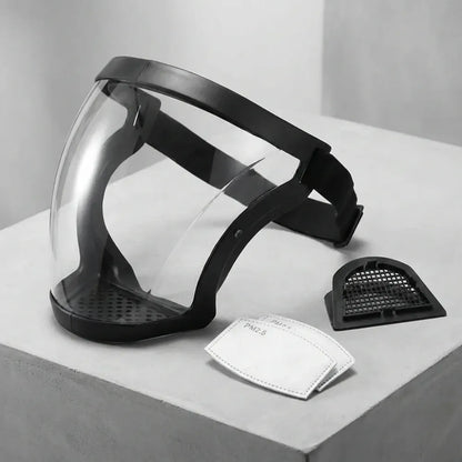 Anti-fog transparent face mask