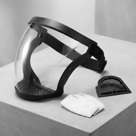 Anti-fog transparent face mask